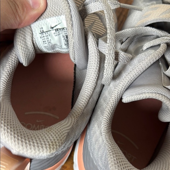 Nike Renew Gray and Pink Athletic Shoes with Breathable Mesh, Womens 12 - Picture 7 of 9